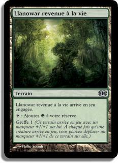 Llanowar revenue à la vie - Vision de l'Avenir