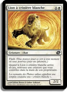 Lion à crinière blanche - Chaos Planaire