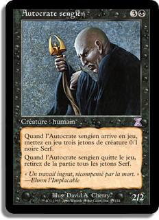 Autocrate sengien - Spirale Temporelle (cartes décalées dans le temps)