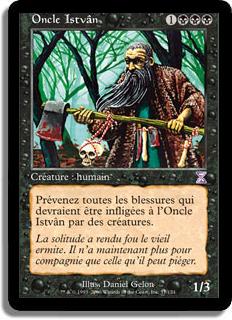 Oncle Istvân - Spirale Temporelle (cartes décalées dans le temps)