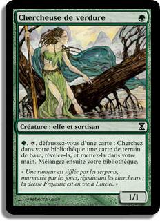 Chercheuse de verdure - Spirale Temporelle