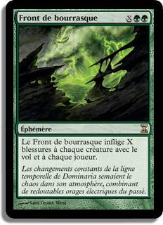 Front de bourrasque - Spirale Temporelle