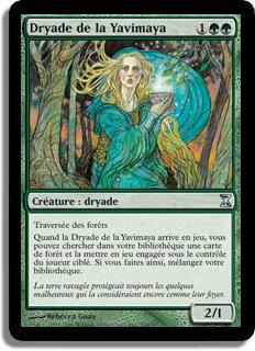 Dryade de la Yavimaya - Spirale Temporelle