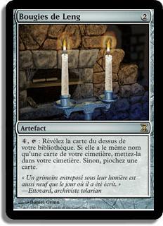 Bougies de Leng - Spirale Temporelle