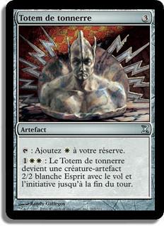 Totem de tonnerre - Spirale Temporelle