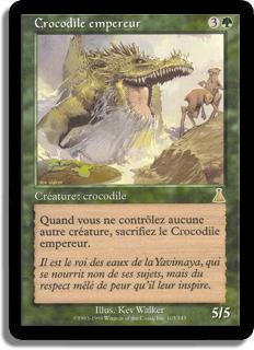 Crocodile empereur - La Destinée d'Urza