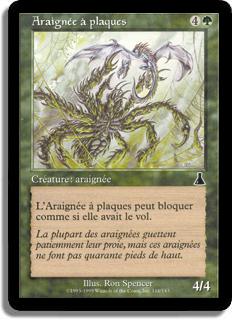 Araignée à plaques - La Destinée d'Urza