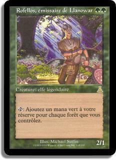 Rofellos, émissaire de Llanowar - La Destinée d'Urza