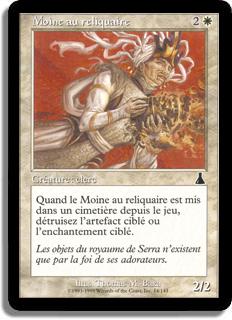 Moine au reliquaire - La Destinée d'Urza