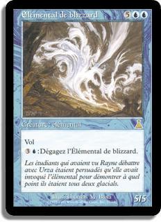 Élémental de blizzard - La Destinée d'Urza