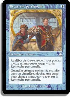 Recherche personnelle - La Destinée d'Urza