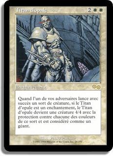 Titan d'opale - L'Epopée d'Urza