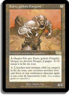 Karn, golem d'argent - L'Epopée d'Urza