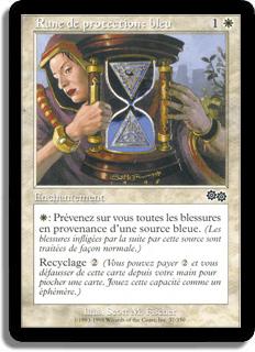 Rune de protection: bleu - L'Epopée d'Urza