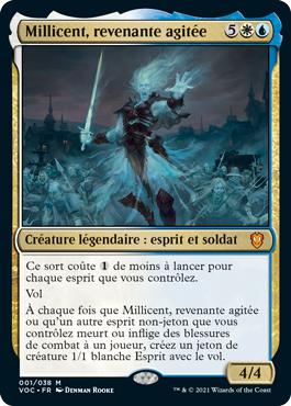 Millicent, revenante agitée - Innistrad : noce écarlate Commander