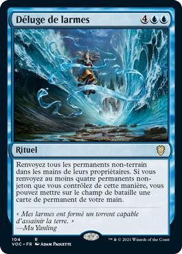 Déluge de larmes - Innistrad : noce écarlate Commander