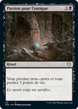 Passion pour l'antique - Innistrad : noce écarlate Commander