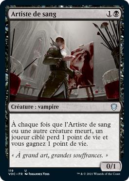 Artiste de sang - Innistrad : noce écarlate Commander