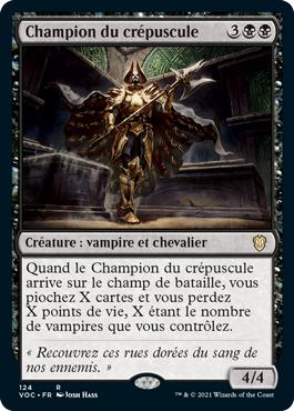 Champion du crépuscule - Innistrad : noce écarlate Commander