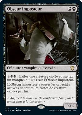 Obscur imposteur - Innistrad : noce écarlate Commander