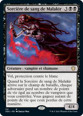 Sorcière de sang de Malakir - Innistrad : noce écarlate Commander