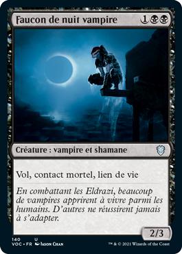 Faucon de nuit vampire - Innistrad : noce écarlate Commander