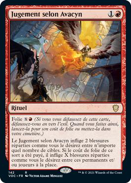 Jugement selon Avacyn - Innistrad : noce écarlate Commander