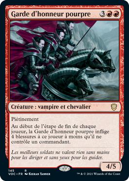 Garde d'honneur pourpre - Innistrad : noce écarlate Commander