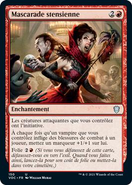 Mascarade stensienne - Innistrad : noce écarlate Commander