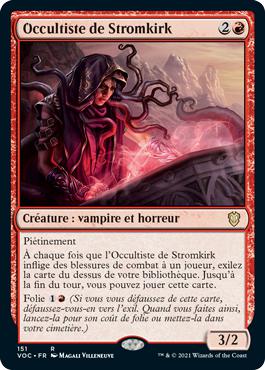 Occultiste de Stromkirk - Innistrad : noce écarlate Commander