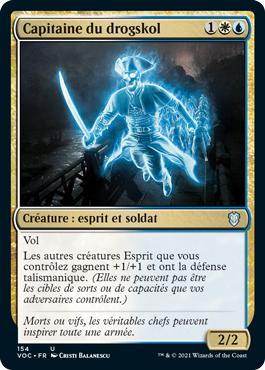 Capitaine du drogskol - Innistrad : noce écarlate Commander