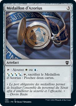 Médaillon d'Azorius - Innistrad : noce écarlate Commander