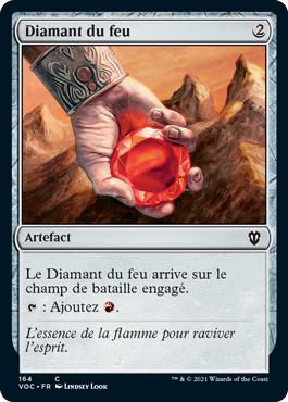 Diamant du feu - Innistrad : noce écarlate Commander