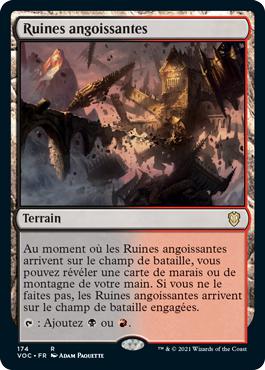 Ruines angoissantes - Innistrad : noce écarlate Commander