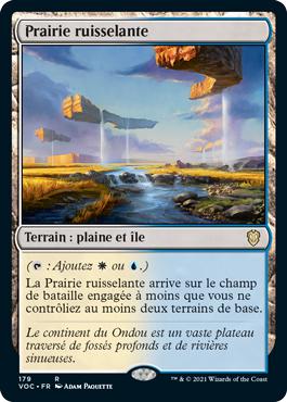 Prairie ruisselante - Innistrad : noce écarlate Commander