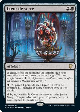 Cœur de verre - Innistrad : noce écarlate Commander