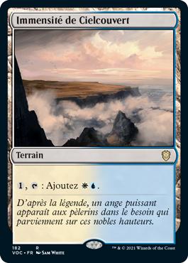 Immensité de Cielcouvert - Innistrad : noce écarlate Commander