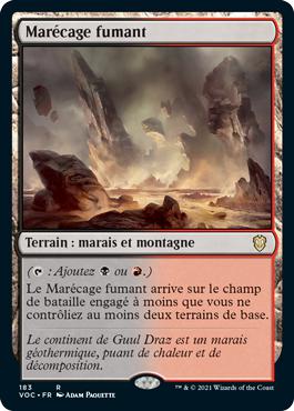 Marécage fumant - Innistrad : noce écarlate Commander