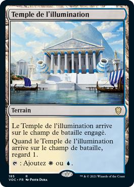 Temple de l'illumination - Innistrad : noce écarlate Commander