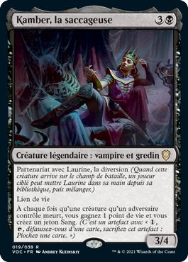 Kamber, la saccageuse - Innistrad : noce écarlate Commander