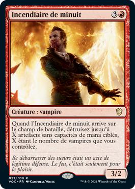 Incendiaire de minuit - Innistrad : noce écarlate Commander