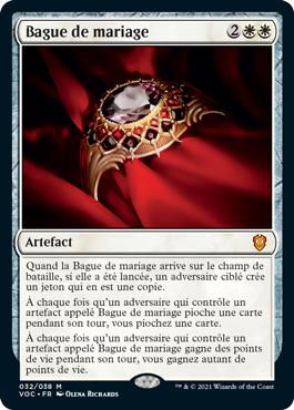 Bague de mariage - Innistrad : noce écarlate Commander