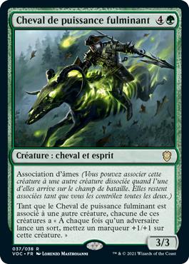 Cheval de puissance fulminant - Innistrad : noce écarlate Commander