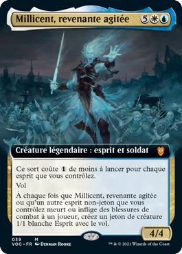 Millicent, revenante agitée - Innistrad : noce écarlate Commander