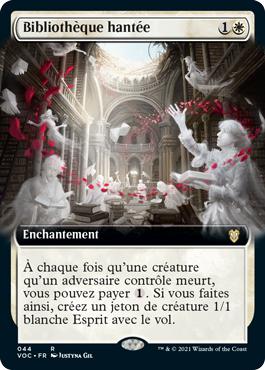 Bibliothèque hantée - Innistrad : noce écarlate Commander