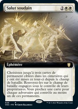 Salut soudain - Innistrad : noce écarlate Commander