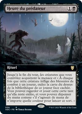 Heure du prédateur - Innistrad : noce écarlate Commander