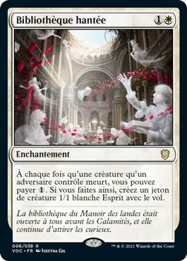 Bibliothèque hantée - Innistrad : noce écarlate Commander