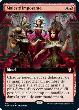 Majesté imposante - Innistrad : noce écarlate Commander