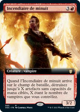 Incendiaire de minuit - Innistrad : noce écarlate Commander